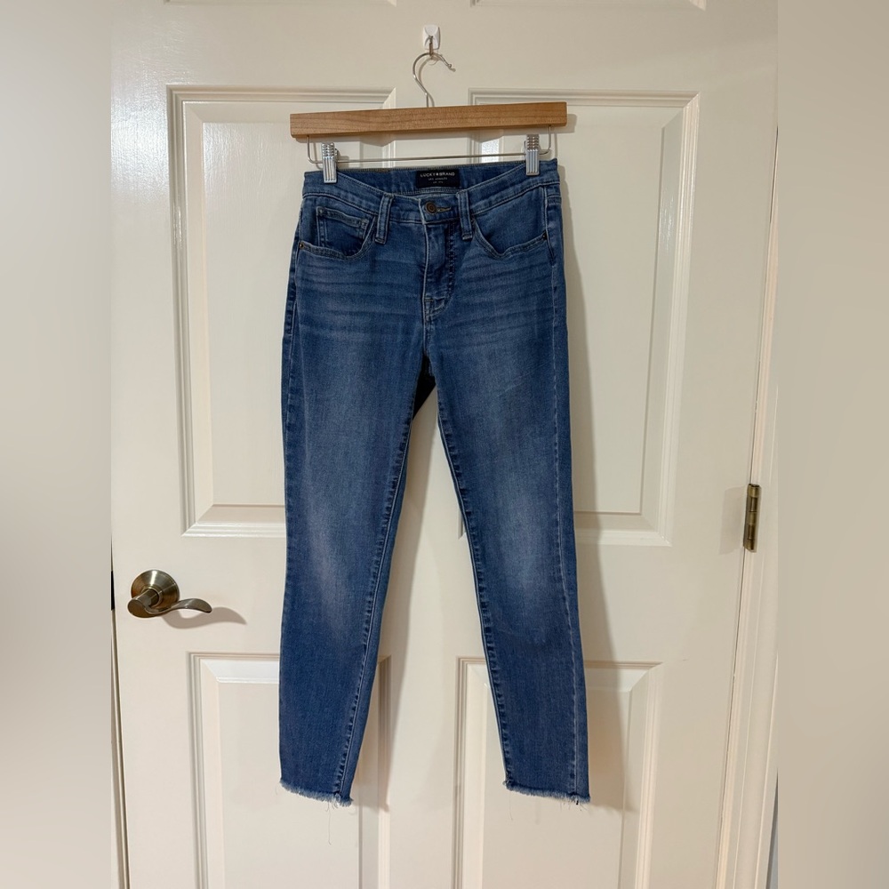 Lucky Brand Ava Women's Classic Blue Skinny Jeans, Size 26 A